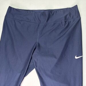 Nike Dri-FIT 2X Leggings Women's Activewear Yoga Workout Training Blue